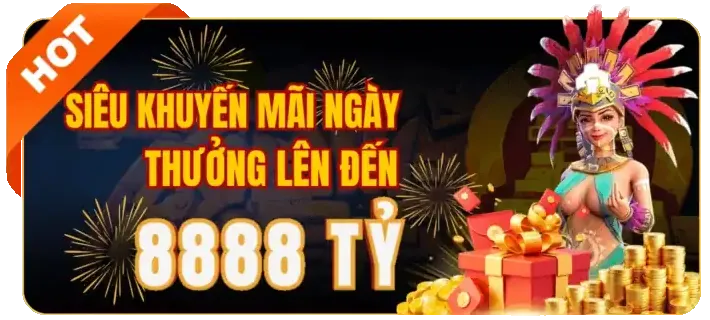 Banner khuyến mãi hấp dẫn với biểu tượng tiền thưởng và các môn thể thao