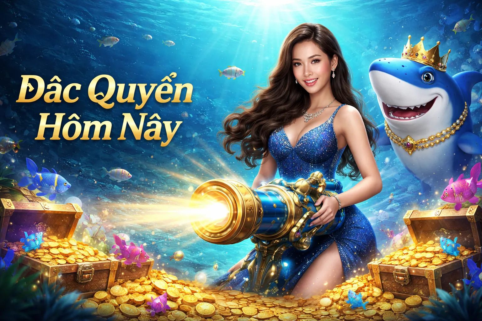 Trò chơi Bắn Cá Vua Biển tại ga65 xổ số